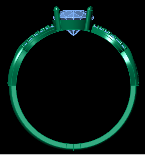 Everbloom Women’s Nature Ring – 3D STL