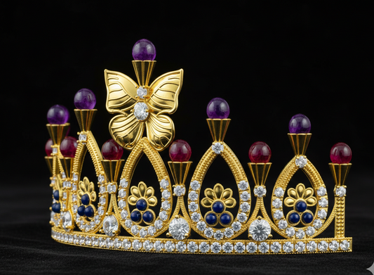 Royal Crown 3D STL File for Jewelry Design | HJDLuxe