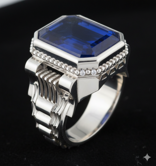Luxury Men’s Ring STL File | HJD LUXE