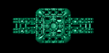 Traditional Female Ring – High-Detail STL File for 3D Printing