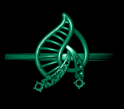 Italian female Ring STL File – 3D Jewelry Design for Gold & Silver Casting