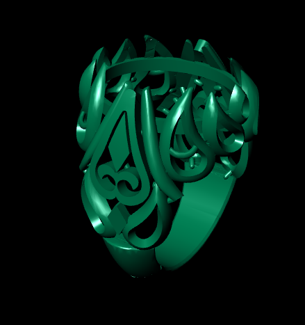 Luxury Men’s Ring STL File | HJD LUXE