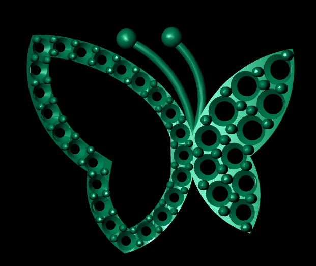 Elegant Petite Female Locket – 3D STL File (20mm x 18mm)