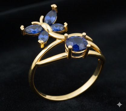 Italian female Ring STL File – 3D Jewelry Design for Gold & Silver Casting