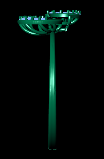 Italian female Ring STL File – 3D Jewelry Design for Gold & Silver Casting