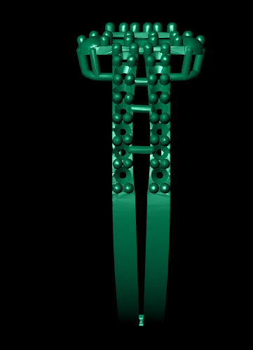 Traditional Female Ring – High-Detail STL File for 3D Printing