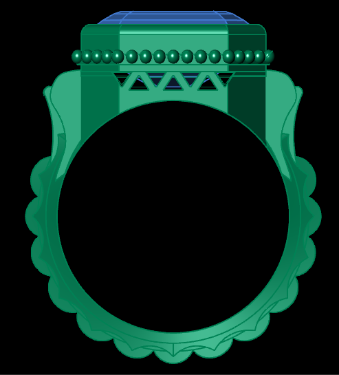 Luxury Men’s Ring STL File  | HJD LUXE