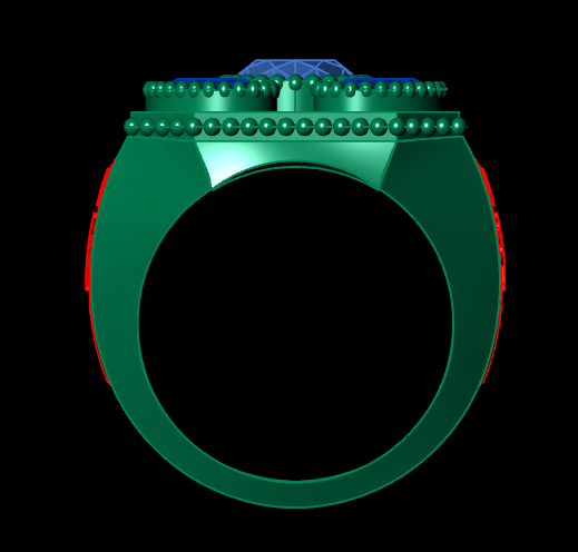 Men's Silver Ring STL File | HJDLuxe