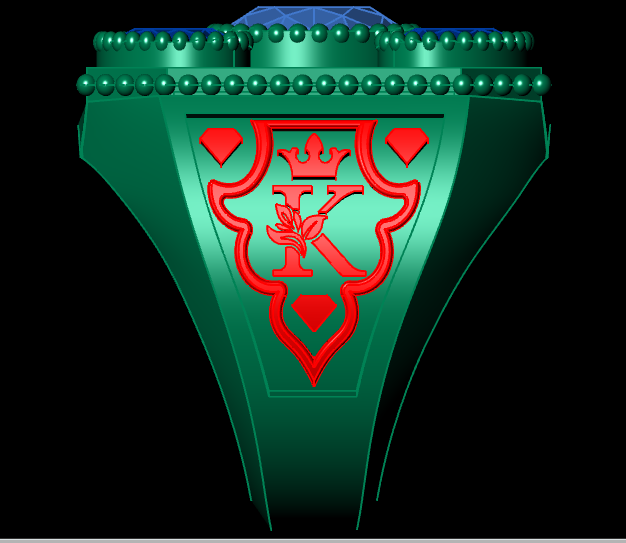 Men's Silver Ring STL File | HJDLuxe