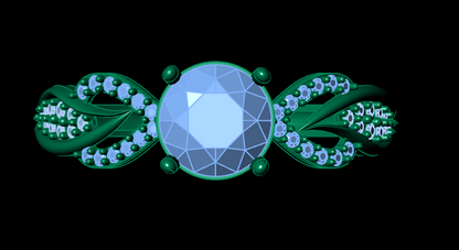 Everbloom Women’s Nature Ring – 3D STL