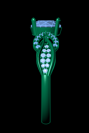 Everbloom Women’s Nature Ring – 3D STL