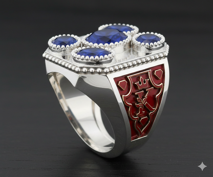 Men's Silver Ring STL File | HJDLuxe