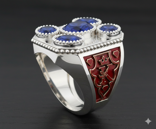 Men's Silver Ring STL File | HJDLuxe