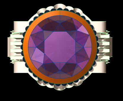 Men's Silver Ring STL File | HJDLuxe